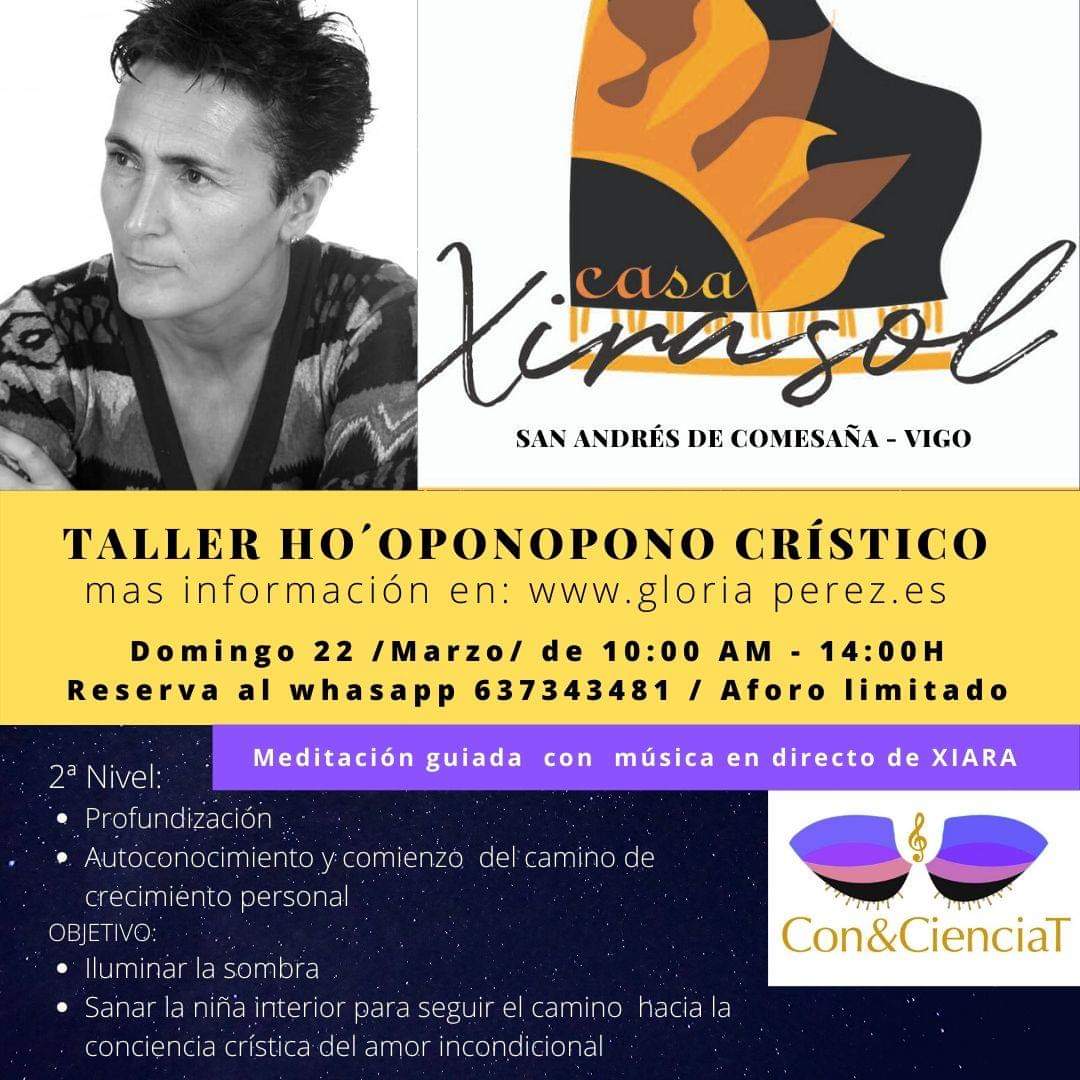 Taller Ho´oponopono crístico 2º nivel